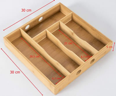 Bestekcassette - Besteklade Organizer - Bestekbak – Besteklade – premium kwaliteit - duurzaam