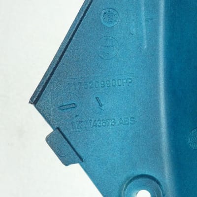 Coque ARG bleu pour scooter Peugeot 50 Ludix One 10P 771436G3 1176209900 Neuf