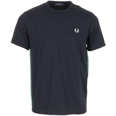 T-shirt Korte Mouw Fred Perry Stripe Tape