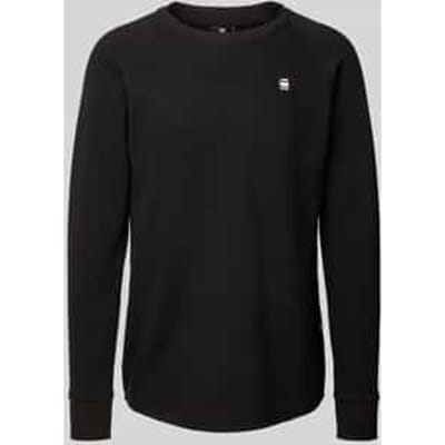 Shirt met lange mouwen met labeldetail, model 'Jirgi'