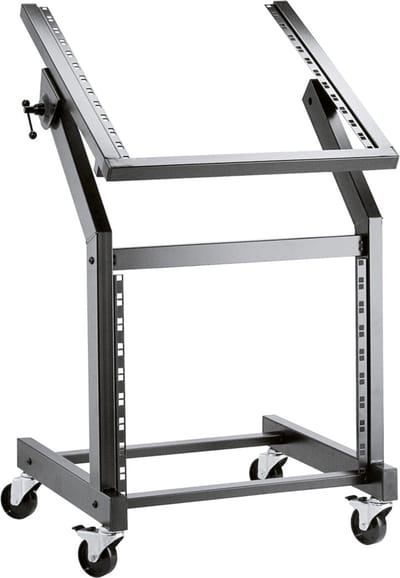 König & Meyer 42020 Maschinenwagen 19" schwenkbar met wielen 10HE - Studiorack