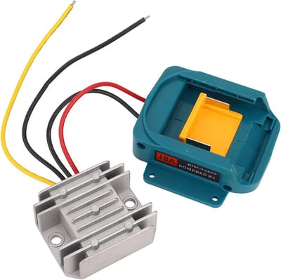 Spanningsconverter Adapter - Batterij Omvormer - Apparaten Voeden - Slimme Chip Bescherming - 120 Watt - Zwart