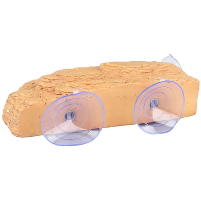 Schildpad Platform Landschap Gele Wassteen Vorm Simulatie Schildpad Zonneplatform voor Schildpad Reptielenbak Geel beige
