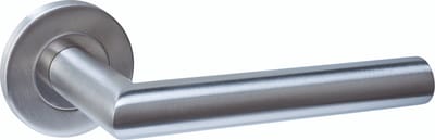 Intersteel Deurkruk Q 01 op rozet verdekt ø52x6mm rvs