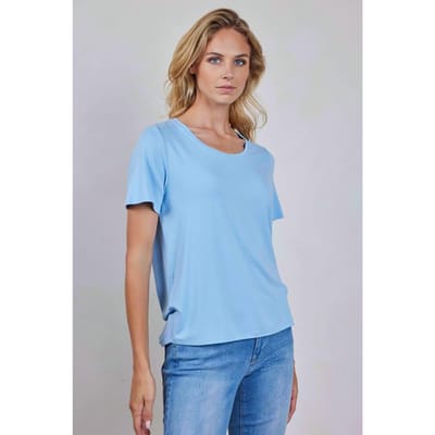 DIDI Dames T-shirt Fame Placid blue maat 40