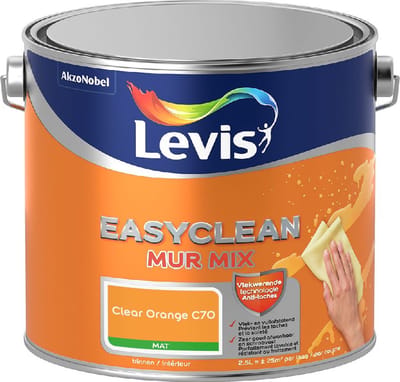 Levis - Easyclean Mur Mat Mix - Clear Orange C70 - Mengverf - 2,5 L