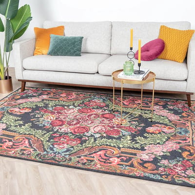 FRAAI Vloerkleed - Estate Rozenkelim Goud | Snelle levering - 190x290cm