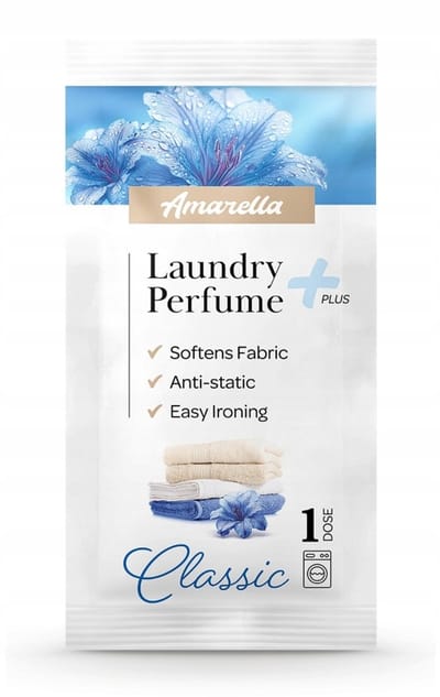 Elix - Amarella Wasparfum - Laundry Perfume - Wasverzachter Parfum - Antistatisch Strijkgemak - Langdurig - 10ml Sachet - Classic