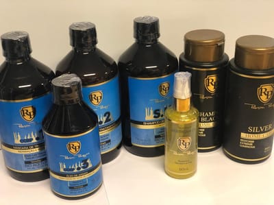 Actie!Robson Peluquero CCRP Haarhersteller &Homecare SILVER2x300ml&Americanoil