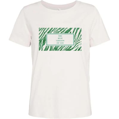 JDY - JDYMICHIGAN LIFE S/S PRINT TOP JRS - Dames - Blouses