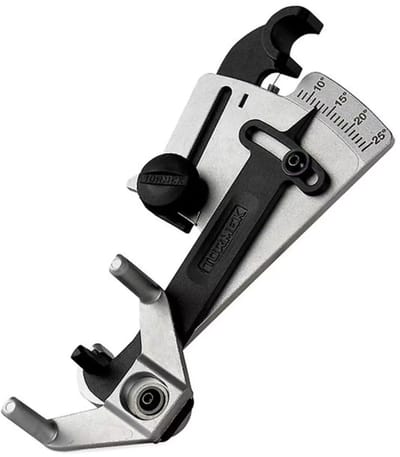 Tormek KS‑123 Mes hoekinstel hulpstuk – gepatenteerd hoekinstelapparaat – universele steun – 8‑25° per kant