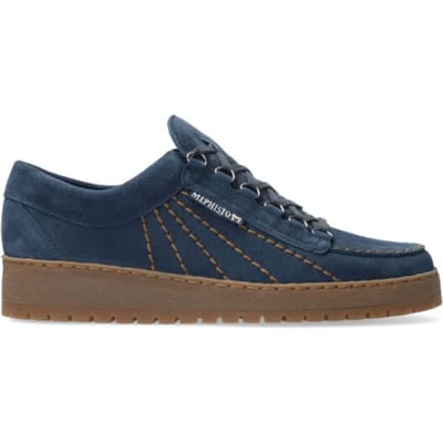 Mephisto Rainbow - heren veterschoen - blauw - maat 38.5 (EU) 5.5 (UK)