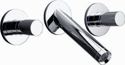 Axor Starck 10313000 - afbouwdeel voor 3-gats wandkraan - chroom