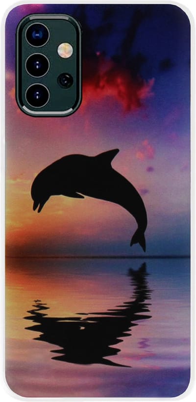 ADEL Kunststof Back Cover Hardcase Hoesje Geschikt voor Samsung Galaxy A32 (5G) - Dolfijn