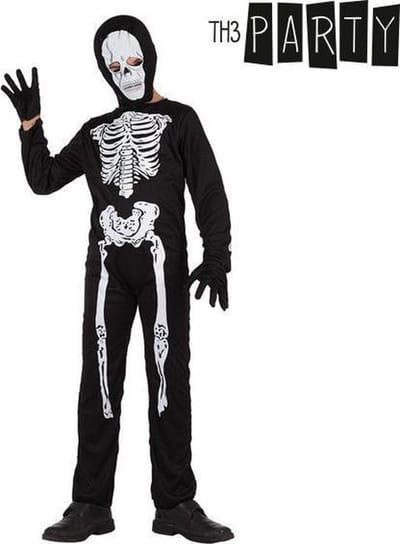 Skeletkostuum voor jongens - Kinderkostuums - 110/116