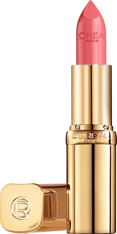 L’Oréal Paris Color Riche Satin Lipstick - 230 Coral Showroom - Roze - Verzorgende lippenstift met arganolie voor een comfortabel gevoel - 4,54 gr