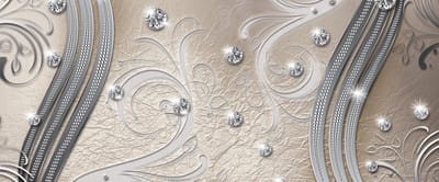Pattern Abstract Ornament Leaves Photo Wallcovering