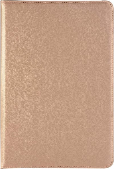 Arara Hoes Geschikt voor Samsung Galaxy Tab S6 Lite (2020/2022) Hoes draaibaar – Goud Met Screenprotector - tempered glass