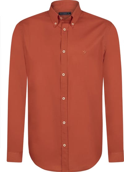 Felix Hardy Overhemd - Overhemden - 100% Katoen Heren Terracotta - M