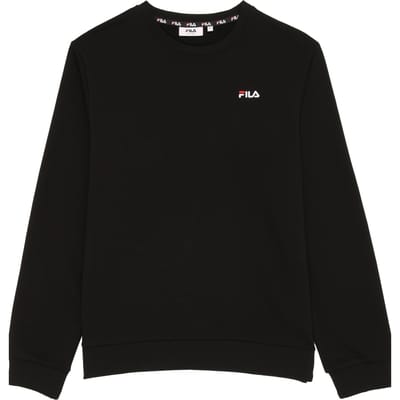 FILA Znin Logo Crew Sweat Black Size: L | Sweaters Outlet | Heren | Zwart