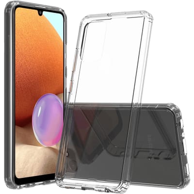 CaseBody Samsung Galaxy A32 4G Clear Guard Hoesje Transparant