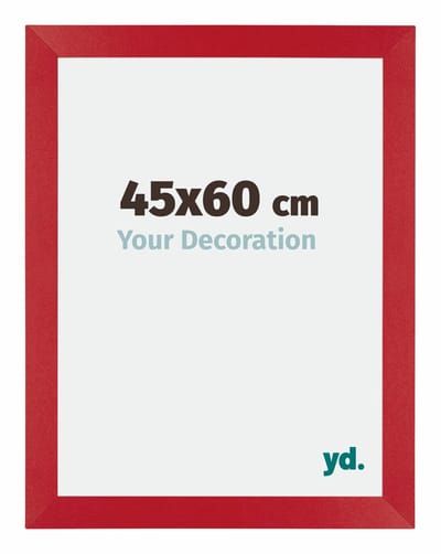 Your Decoration - Puzzellijst 45x60 cm - Rood - Puzzellijst 500-1000 stukjes - MDF Fotolijst - Mura