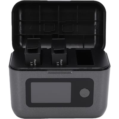 Batterijlader Hub Geschikt voor DJI Osmo Action 6 5 Pro 4 3 360 Actiecamera's 3 Kanaals Snelle Batterijlading Opslag