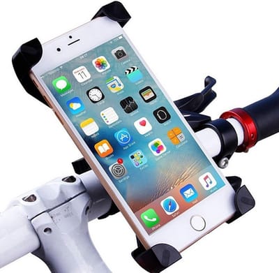 Telefoonhouder fiets - Universeel - 360 graden draaibaar - Toepasbaar op motor, brommer en mountainbike