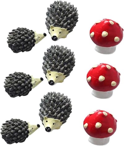 Miniatuur Paddenstoelen Ornamenten - Tuindecoratie Beeldjes - Sprookjes Tuin Creëren - Creatieve Landschapsaccessoires - 3 Delige Set - Multicolor