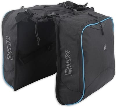 Dubbele Fietstas Joshua 20 liter - Zwart