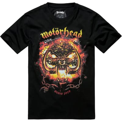 Brandit Motorhead - Overkill Heren T-shirt - L - Zwart