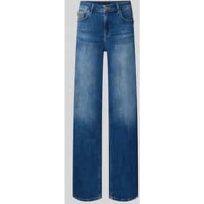 Straight fit jeans van katoenmix model 'KIRA'