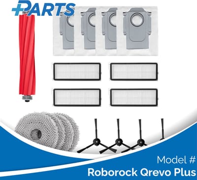Roborock Qrevo Plus Onderhoudsset (Plus.Parts® alternatief voor 8.02.0297)