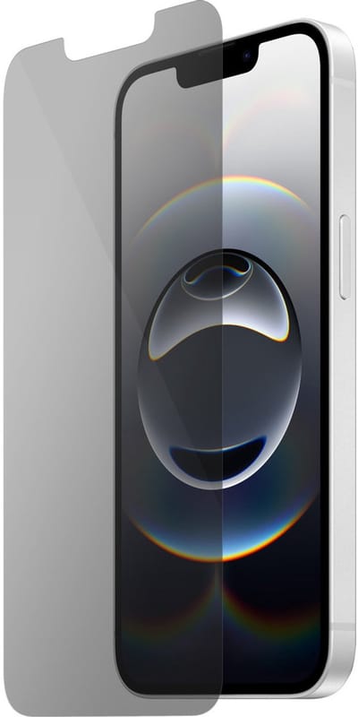 Mobiparts Privacy Screenprotector geschikt voor Apple iPhone 13 Apple iPhone 13 Pro Apple iPhone 14 Apple iPhone 16e Apple iPhone 17e - Privacy bescherming - Gehard Glas - Anti-bacterieel