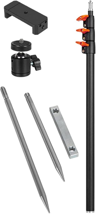 Outdoor Telefoonhouder - Stabiele Vloerstandaard voor Live Opnames en Fotografie