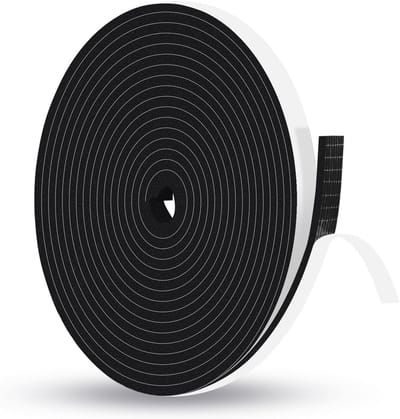 Hoogwaardige Zelfklevende Schuim Tape 9mm x 3mm voor Isolatie, Geluiddemping en Tochtstrip voor Deuren en Ramen