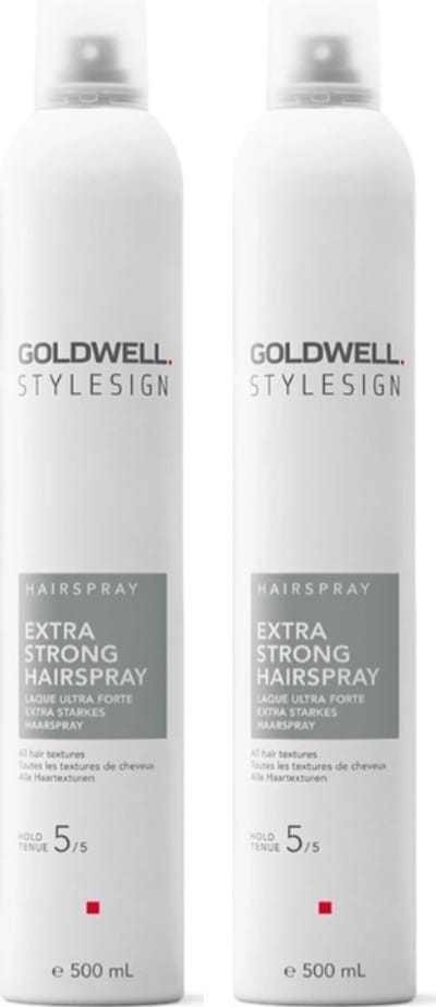 Goldwell - Stylesign - EXTRA Strong Hairspray - voordeelverpakking - 2 x 500ml