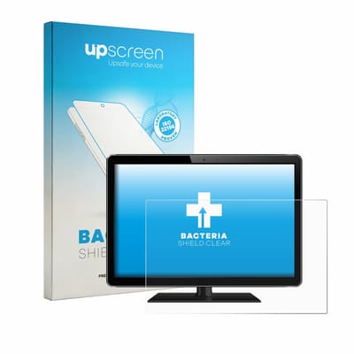 upscreen - Screenprotector voor Alles-in-één PC's met 15.3 inch-scherm [329 mm x 205.6 mm, 16:10] - Folie Beschermfolie transparant antibacterieel