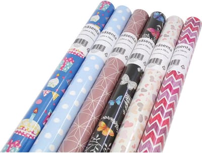 Präsenta Cadeaupapier 70 cm x 2 meter per rol - 5 rollen