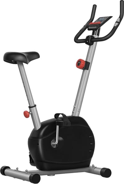 Stille Hometrainer met 8 Weerstandsniveaus en Hartslagsensor voor Thuis