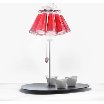 Ingo Maurer Campari Bar tafellamp uit flessen