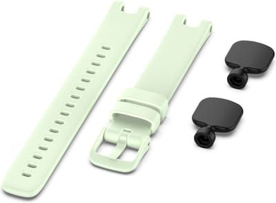 Siliconen bandje - geschikt voor Garmin Lily - lichtgroen