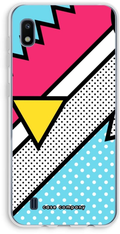 Hoesje geschikt voor Samsung Galaxy A10 hoesje - Pop Art #3 - Soft Cover Telefoonhoesje - Bescherming aan alle Kanten en Schermrand