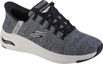 Skechers Arch Fit-New Verse 232454-WBK, Mannen, Grijs, Sneakers, maat: 44