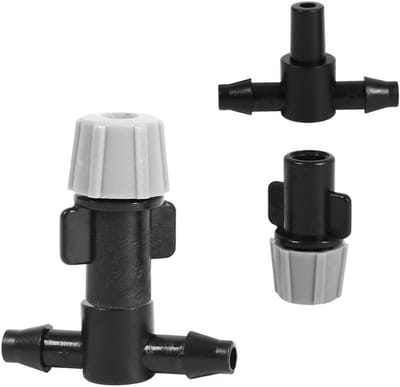 20 stuks Irrigatie Vernevelende Nozzles en Sprinkler Heads voor Verneveling en Besproeiing - Plant Bloem Koelsysteem Thuis Graden Irrigatie