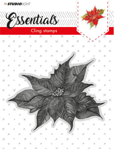 Stempel, Kerstster, H: 5 mm, afm 14x11 cm, 1 vel