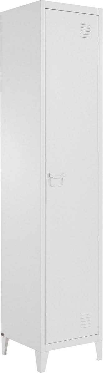 Salino-Commode - 1-deur - Wit Metaal