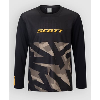 Scott Vertic Delta Kids Long Sleeve Tech Tee zwart