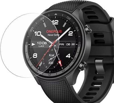Screenprotector OnePlus Watch 2R – Gehard glas screenprotector – Hoge kwaliteit screen protector – OnePlus Watch 2R Accessoire – Tempered Glass 9H Bescherming – 1 stuks – TechDefend