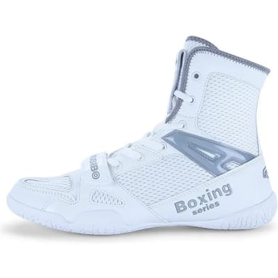 Mannen worstelschoenen Luxe boksschoenen Lichtgewicht vechtsport schoeisel Antislip worstelsneakers 42 white